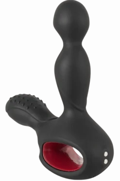 Rebel Prostata Vibrator|Analplugs & Ketten * Prostatavibrator mit Wärmefunktion - Ø 3,3 cm | 14,5 cm