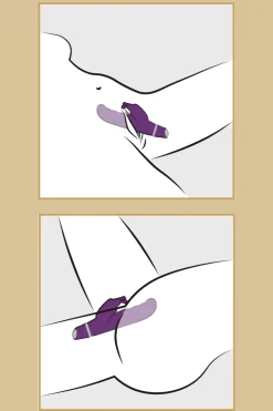 Sweet Smile Vibratoren * Rabbit Vibrator - Ø 2,5cm | 15,5cm