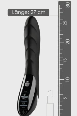 Mystim Vibratoren * Reizstromvibrator mit 2 Motoren - Ø 4cm | 27cm - Sizzling Simon