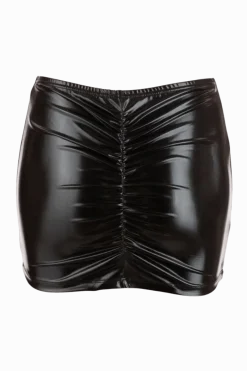 Cottelli Collection Wetlook Outfits|Sexy Kleider * Rock it Raffung hinten