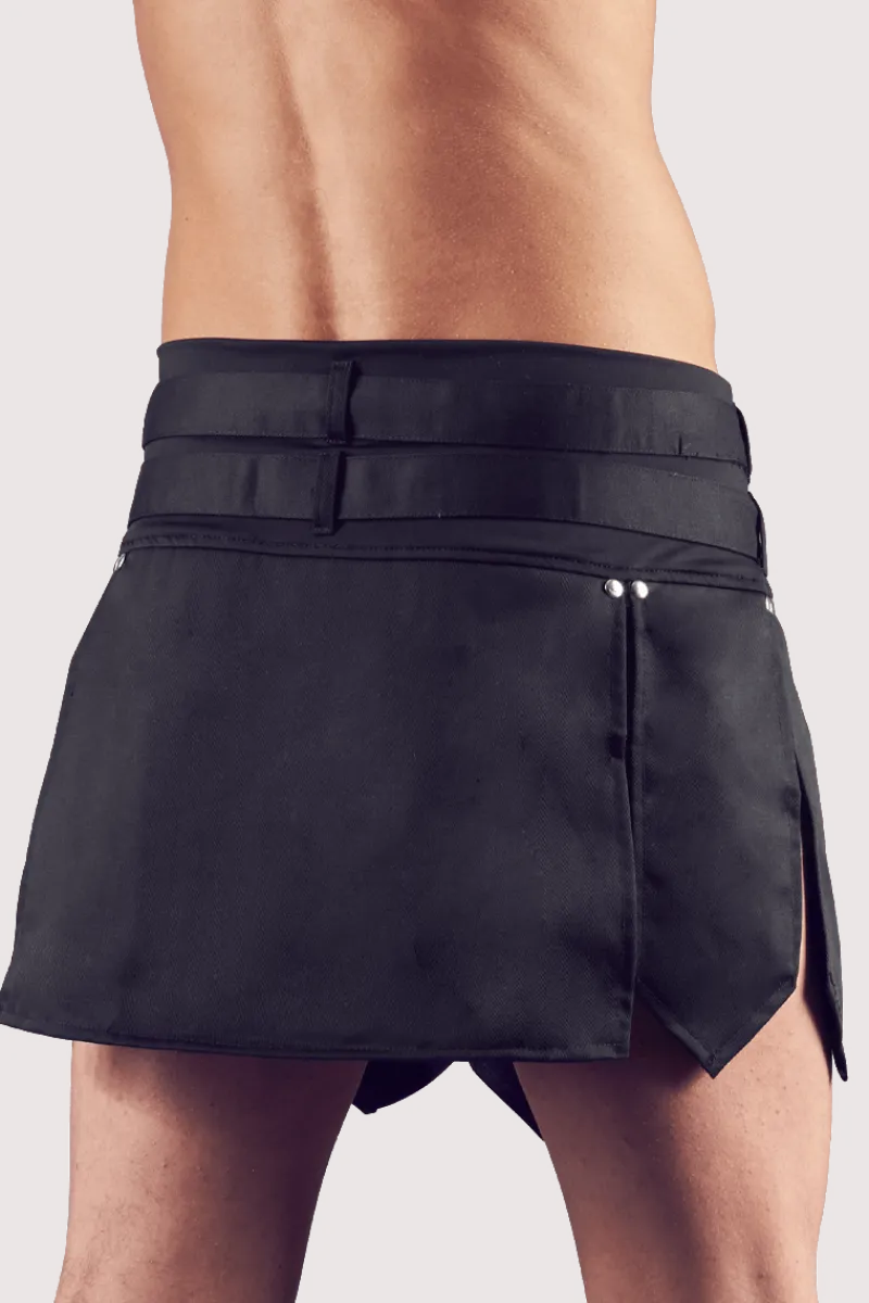 SVEN JOY MENT Männer Outfits * chwarzer Rock it Gürten
