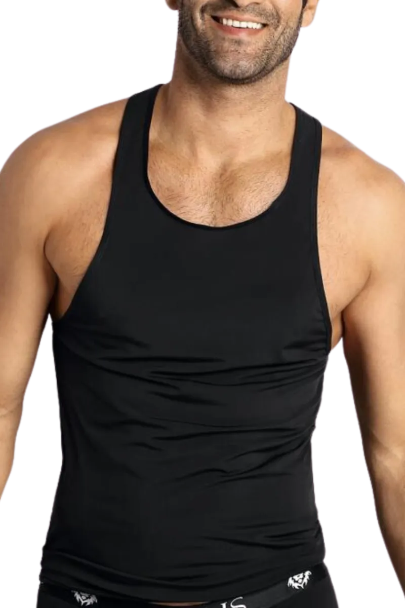 Anais for Men Männer Outfits * chwarze Herren Tanktop