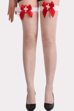 Liebeslust Strümpfe & Co. * sexy Krankenschwester Stockings