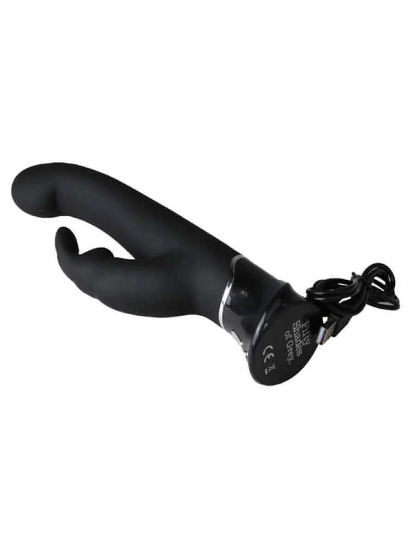 Fifty Shades of Grey Vibratoren * Shades of Grey - Ø 4cm | 24cm - Vibrator Greedy Girl G-Spot Rabbit