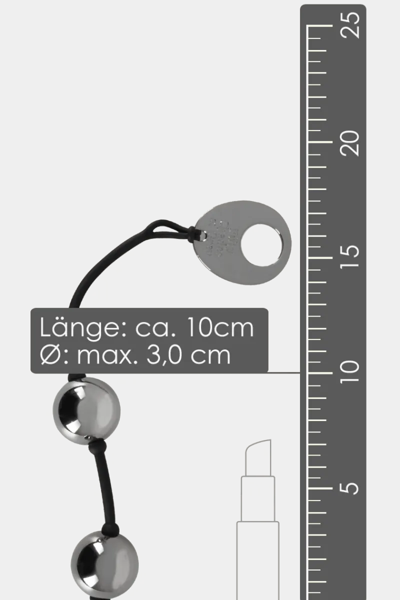 Fifty Shades of Grey Vibroeier|Liebeskugeln & Vibroeier * Shades of Grey - Liebeskugeln 230g - Inner Goddess