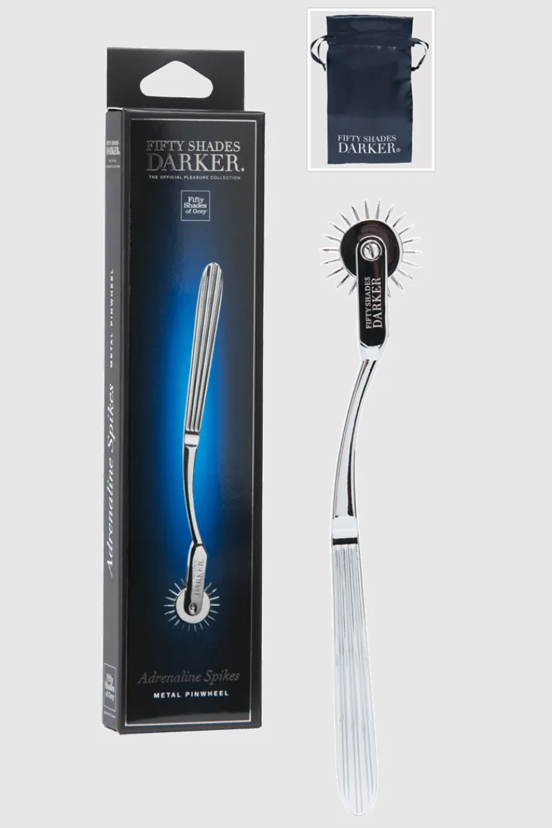 Fifty Shades of Grey Soft Bdsm * Shades of Grey - Nervenrad aus Metall - 18,5cm