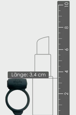 Fifty Shades of Grey Penisringe * Shades of Grey - Penisring mit Vibration - Ø 3,4cm