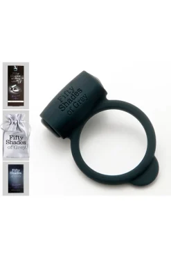 Fifty Shades of Grey Penisringe * Shades of Grey - Penisring mit Vibration - Ø 3,4cm