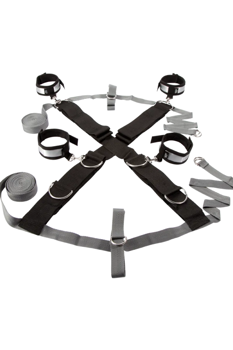 Fifty Shades of Grey Soft Bdsm * Shades of Grey - 7tlg. Bettfessel-Set