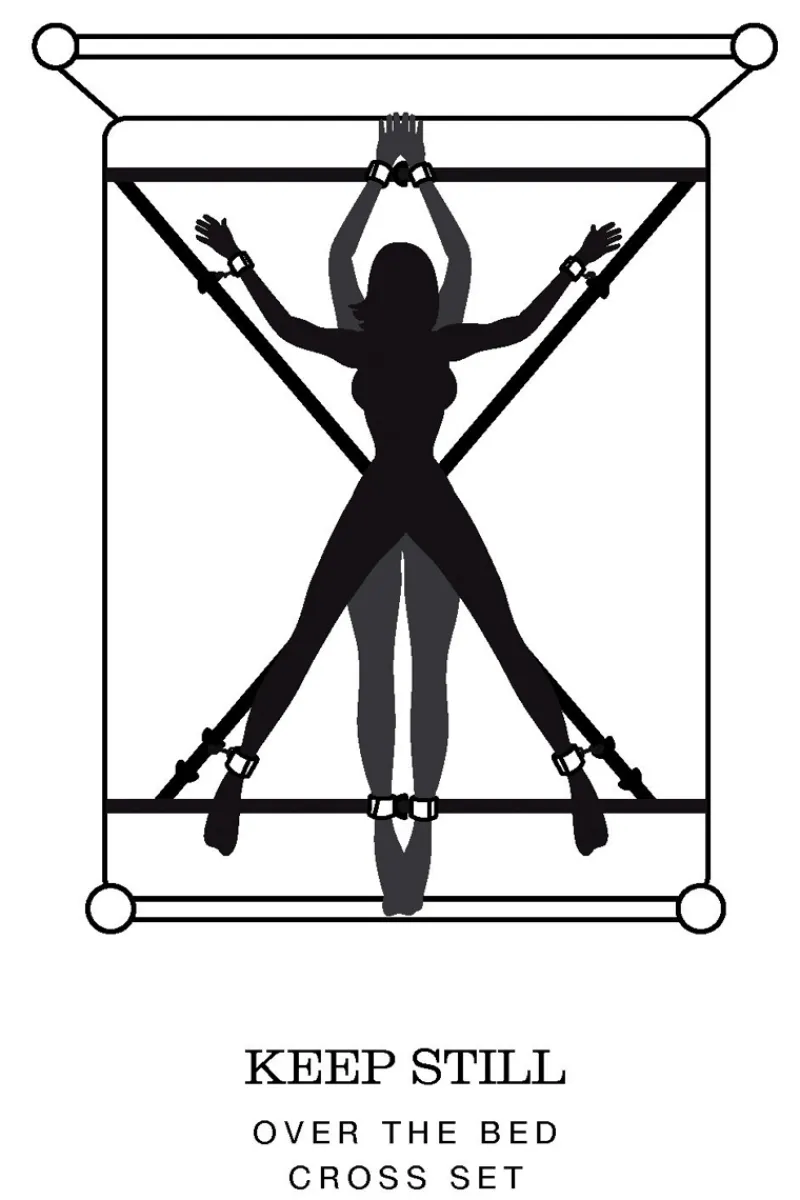 Fifty Shades of Grey Soft Bdsm * Shades of Grey - 7tlg. Bettfessel-Set