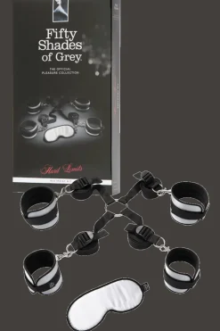 Fifty Shades of Grey Soft Bdsm * Shades of Grey - 6tlg. Bettfessel-Set
