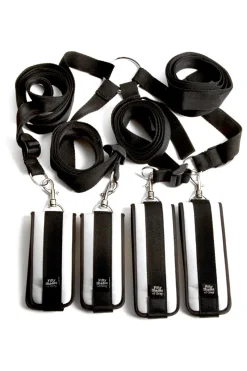 Fifty Shades of Grey Soft Bdsm * Shades of Grey - 6tlg. Bettfessel-Set