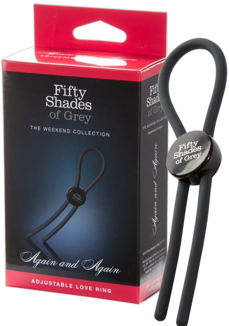 Fifty Shades of Grey Penisringe * Shades of Grey - Verstellbare Penisschlaufe - 29cm