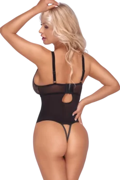 Cottelli Collection Bodys * pitzenbody ouvert