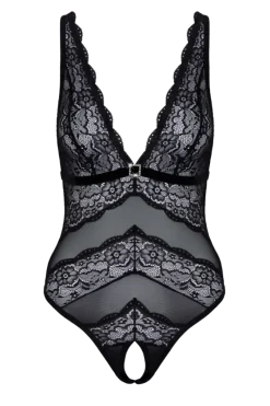 Cottelli Collection Bodys * pitzenbody ouvert