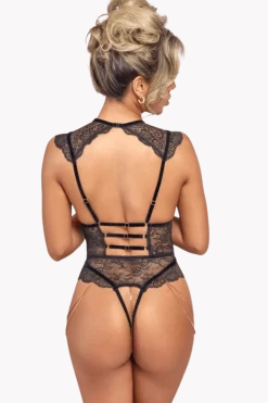 Abierta Fina Bodys * pitzen Ouvert-Body