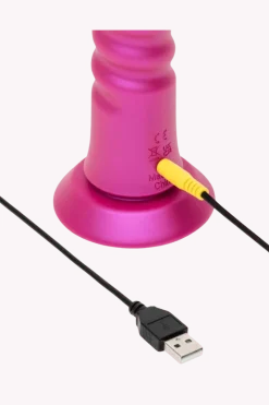 ROMP Dildos & Strap-Ons|Vibratoren * Stoßvibrator mit Saugfuß - 23 cm | Ø 3,5 cm