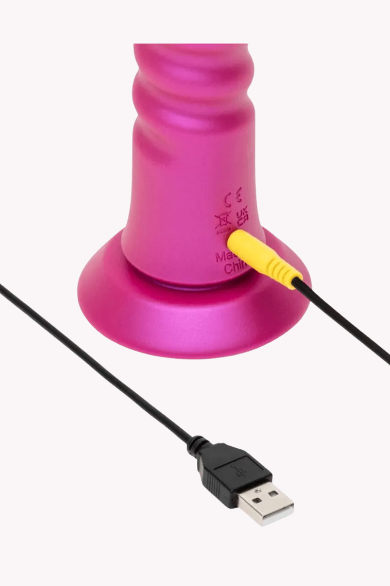 ROMP Dildos & Strap-Ons|Vibratoren * Stoßvibrator mit Saugfuß - 23 cm | Ø 3,5 cm
