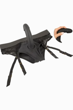 You2Toys Paartoys|Doppeldildos * Strap-on Strapsslip inkl. Dildo schwarz