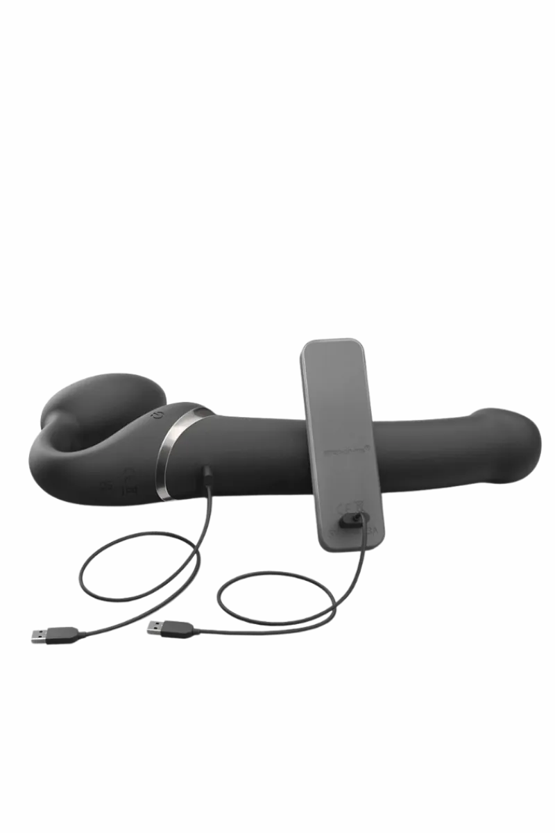 Strap-on-me® Paartoys|Vibratoren * Strap-on Vibrator gurtlos mit Fernbedienung Ø 3,4 | 14,7 cm