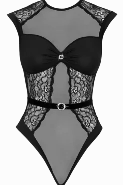 Cottelli Collection Bodys * Stringbody Spitze und Powernet