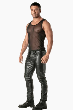 TOF PARIS Männer Outfits * Tanktop eh chwarz