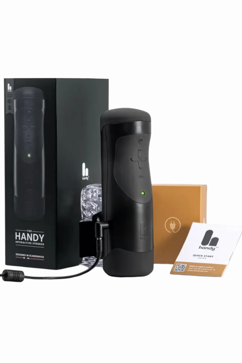 The Handy Masturbator * ™ Blowjob Masturbator - Interactive Stroker
