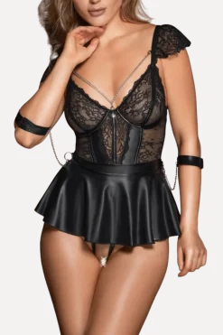 Cottelli Collection Bodys|Kinky * 3tg. Bondage et