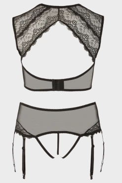 Cottelli Collection Plus Size Reizwäsche Sets * 3.tlg. Bralette Set Plus Size