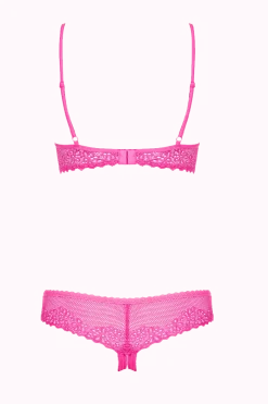 Obsessive Reizwäsche Sets * 2tlg. Dessous Set pink ouvert