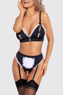 Cottelli Collection Reizwäsche Sets * 2tg. Dientädchen et