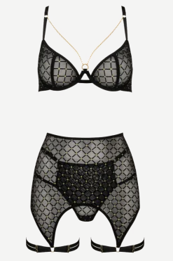 KOTEK Reizwäsche Sets * 3tlg. luxuriöses Dessous-Set