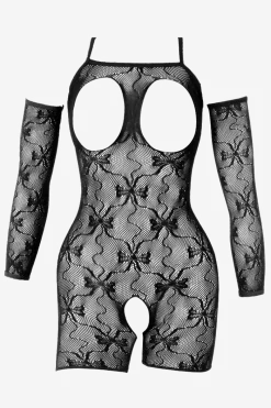 Fantasy by Cottelli Reizwäsche Sets|Bodystockings & Netz * 2tlg. Netz-Set Ouvert