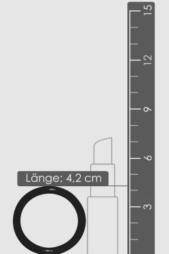 You2Toys Penisringe * 3tlg. Penisring-Set aus Silikon - Ø 3,2/4,2/5cm