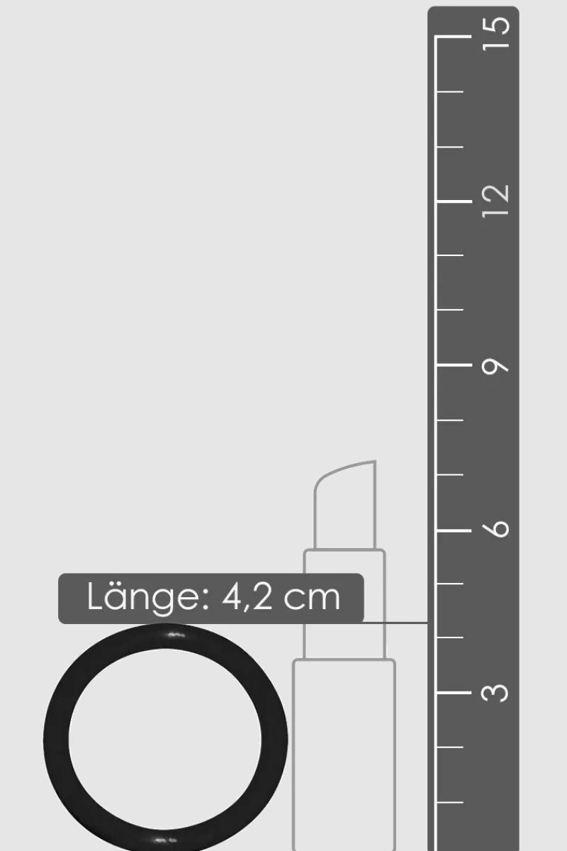 You2Toys Penisringe * 3tlg. Penisring-Set aus Silikon - Ø 3,2/4,2/5cm