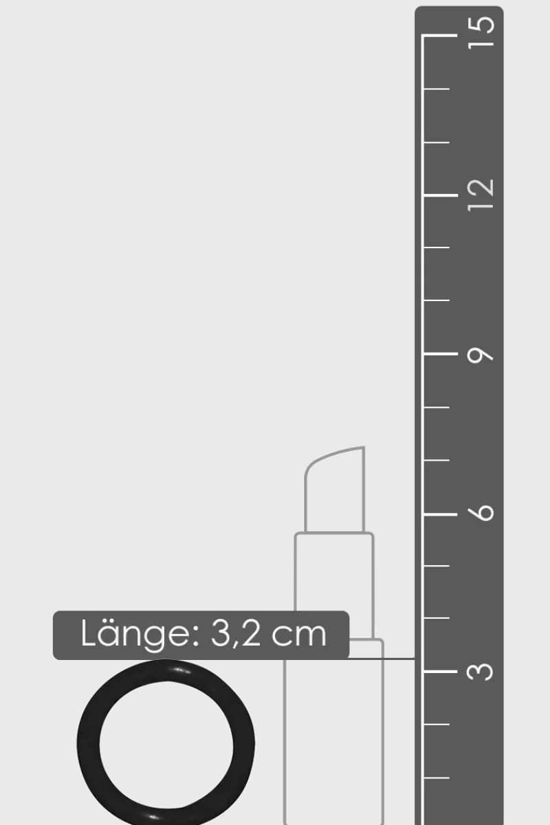 You2Toys Penisringe * 3tlg. Penisring-Set aus Silikon - Ø 3,2/4,2/5cm