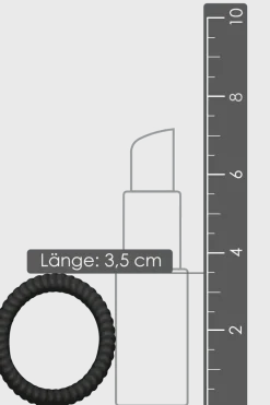 You2Toys Penisringe * 3tlg. Penisring-Set mit Rillen - Ø 2,6/3/3,5cm