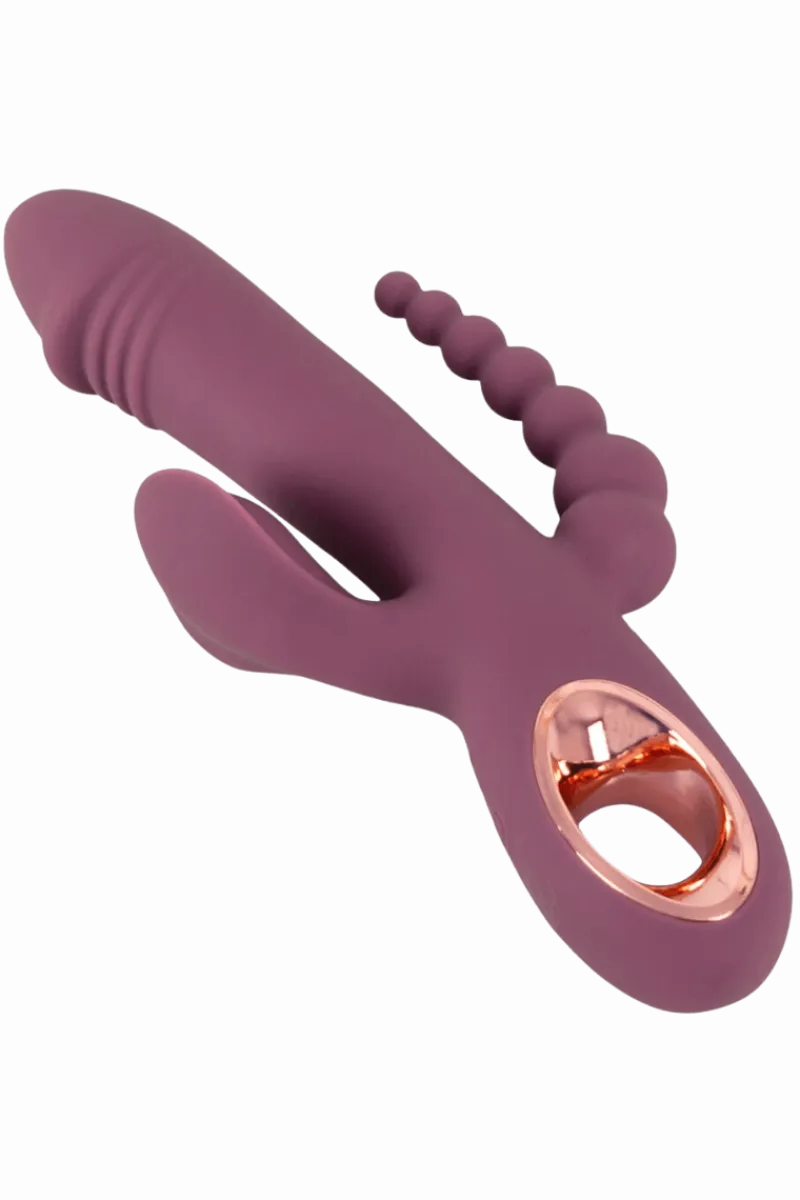 You2Toys Analtoys|Vibratoren * Ultimate Fun Triple-Vibrator - 21,4 cm | 3,6 cm