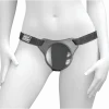 Body Dock Paartoys|Doppeldildos * Umschnall-Harness schwarz für Einsteiger