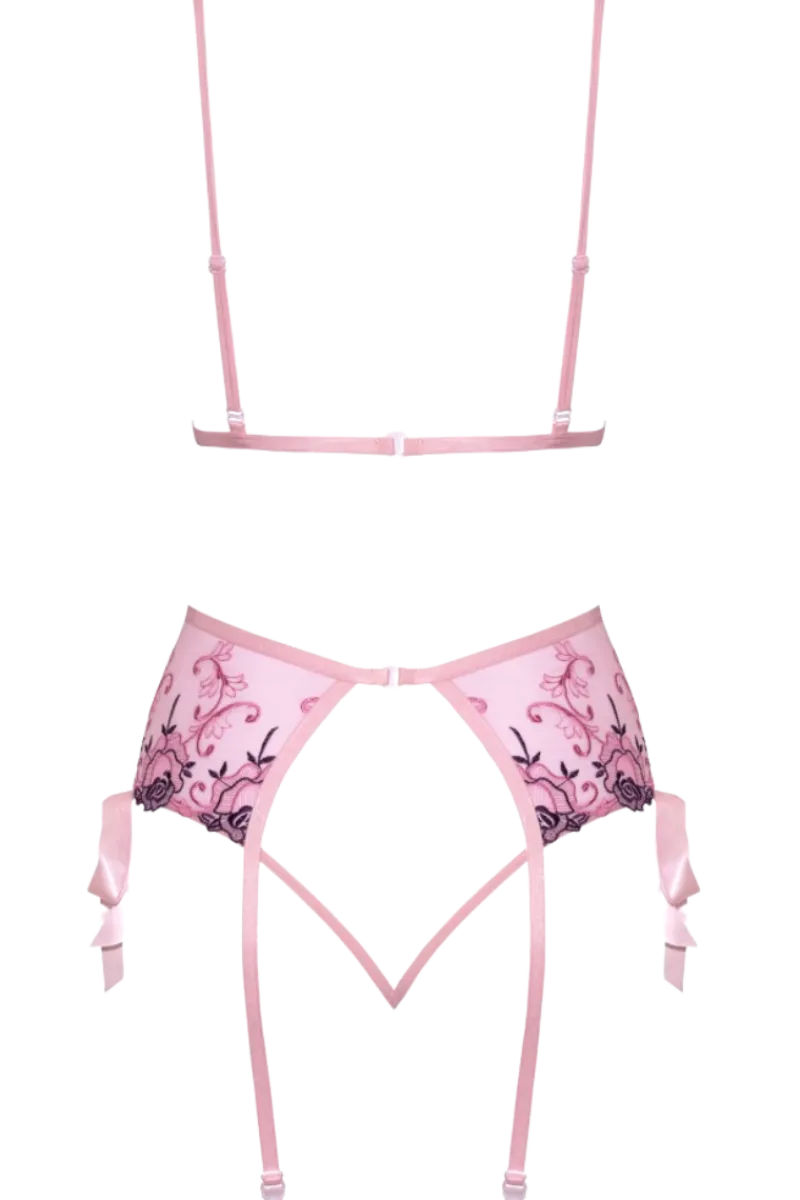 kissable Reizwäsche Sets * Verspieltes Dessous Set - 3tlg.