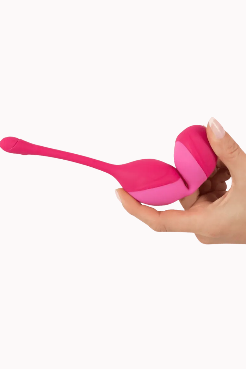 Sweet Smile Vibroeier|Liebeskugeln & Vibroeier * Vibro-Kugel Duo mit Fernbedienung - 82 g