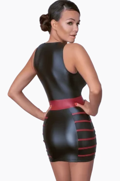 Cottelli Collection Wetlook Outfits|Kinky * Wetook Keid att it roten Detai