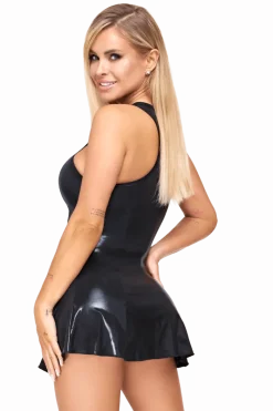 Cottelli Collection Wetlook Outfits|Sexy Kleider * Wetook inikeid chwarz