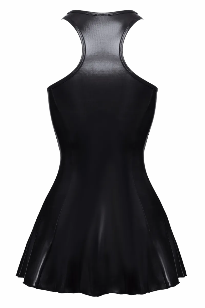 Cottelli Collection Wetlook Outfits|Sexy Kleider * Wetook inikeid chwarz