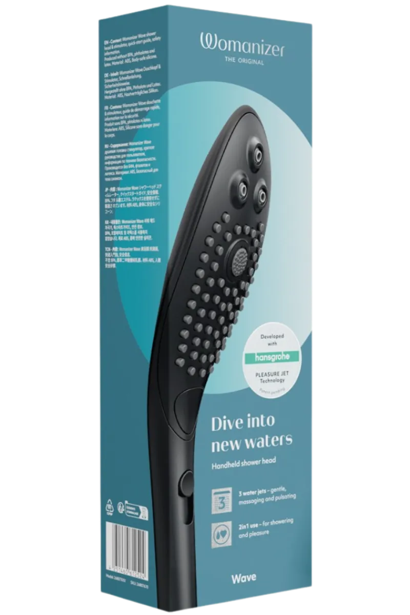 Womanizer® Womanizer® * Duschkopf Wave hansgrohe - schwarz
